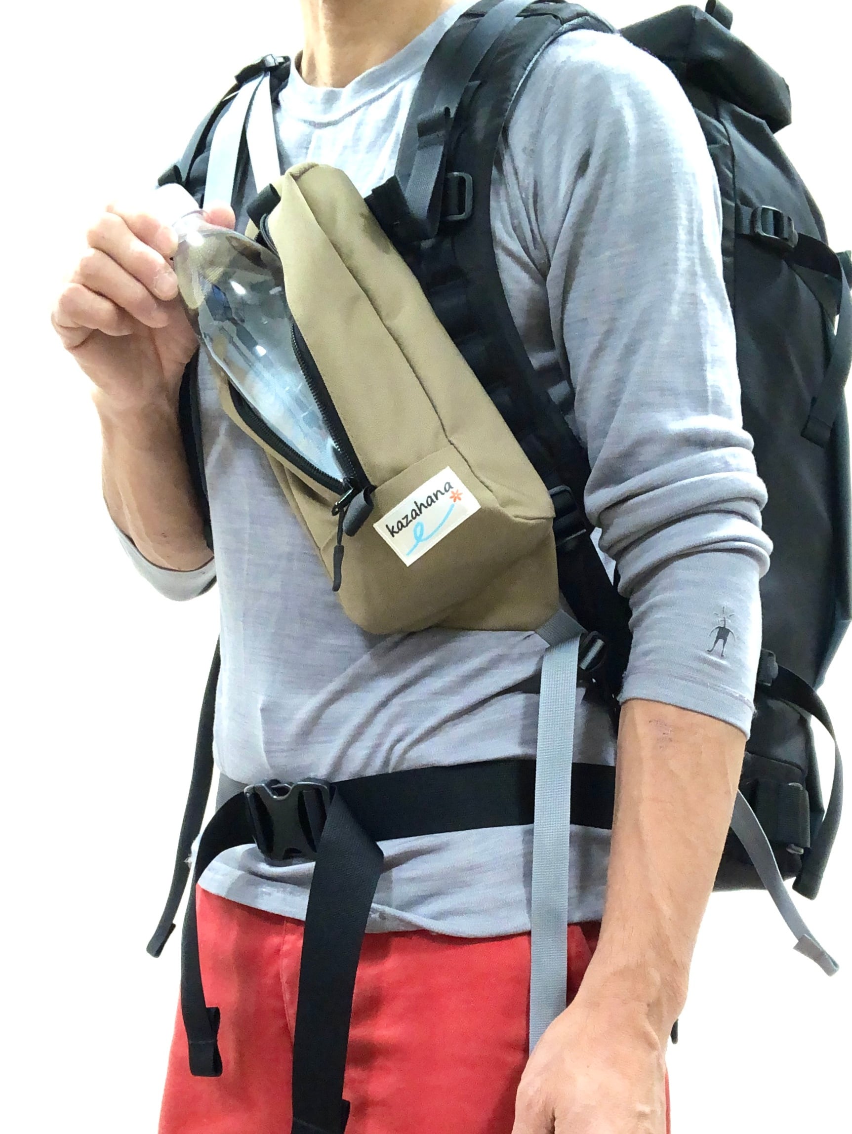 kazahana facade ファサード | kazahana climbing packs