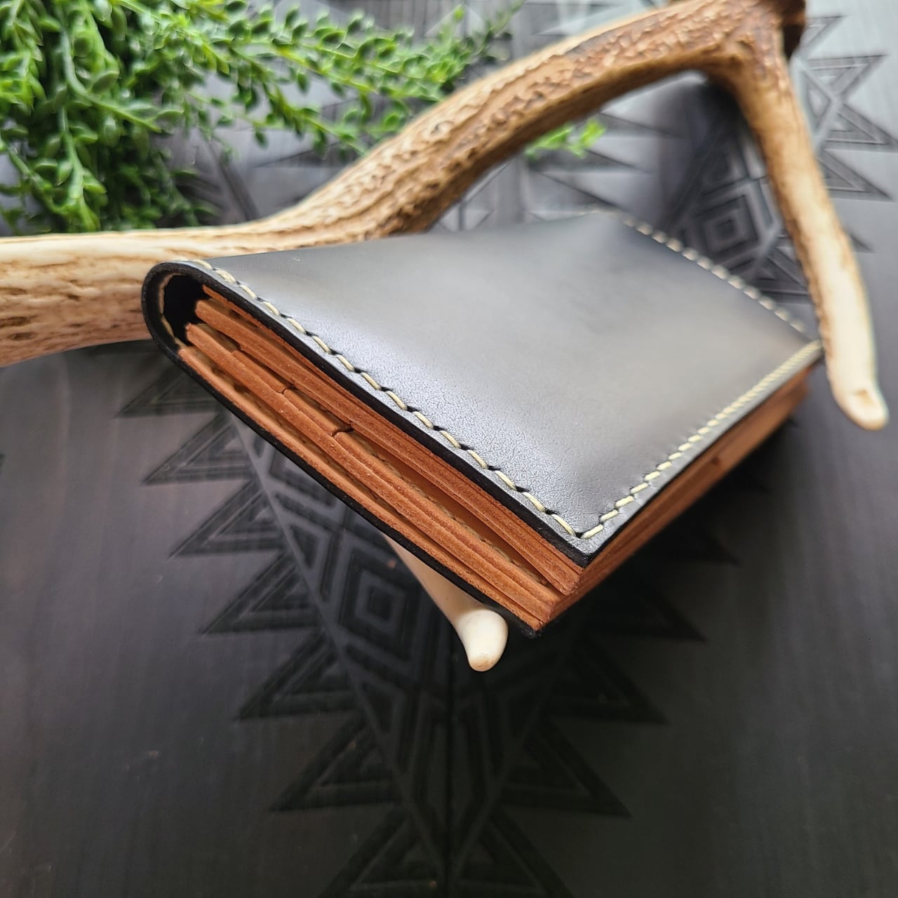 ALWAYS-B(オールウェイズB) ロングウォレット/ブラック/本革長財布