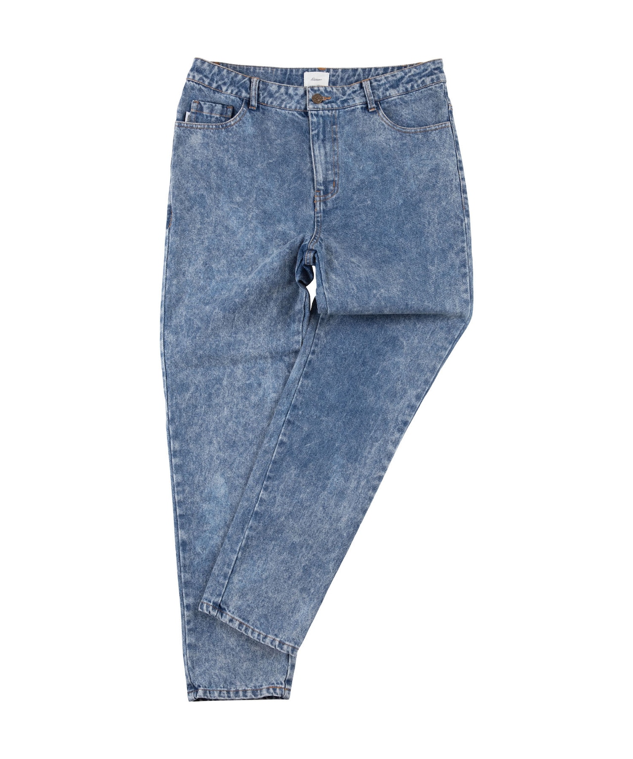 【#Re:room】CHEMICAL WASH TIGHT FIT STRAIGHT DENIM［REP225］