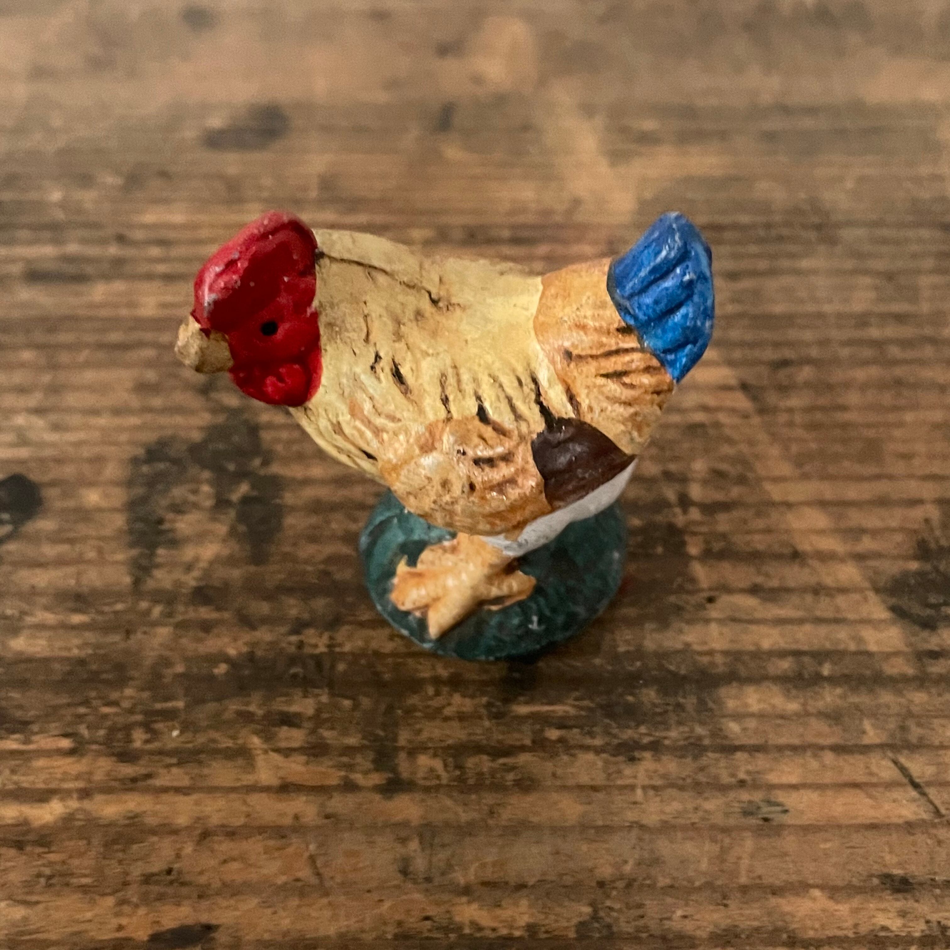 カラフルなニワトリ | tsuitachi craft&brocante