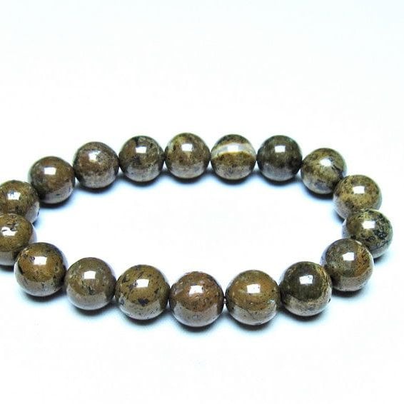 コンドライト ブレスレット サハラNWA869 隕石 11mm 一点物 おまかせ便 199-848