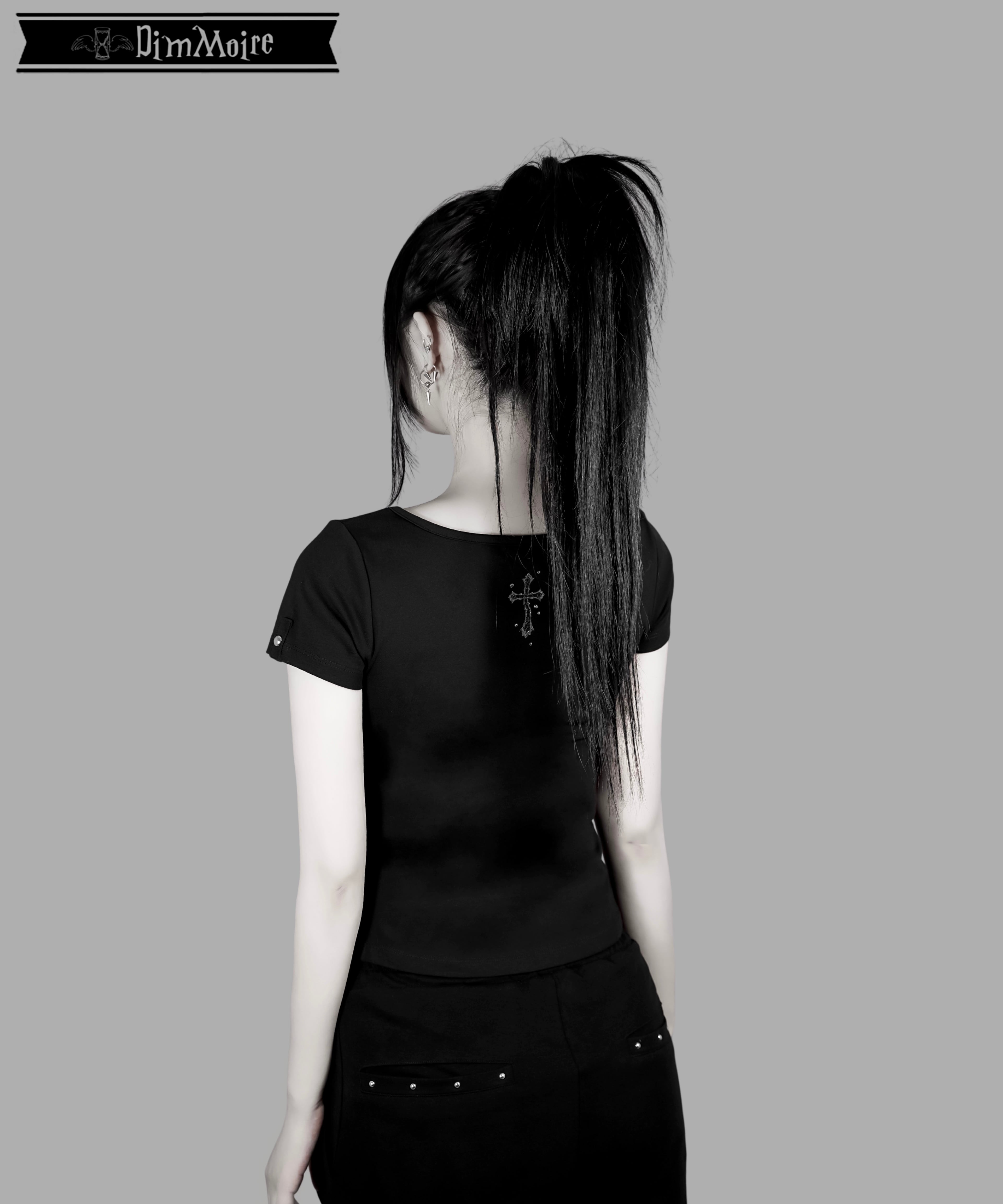 GLITTERロゴミニT【Black】 | DimMoire