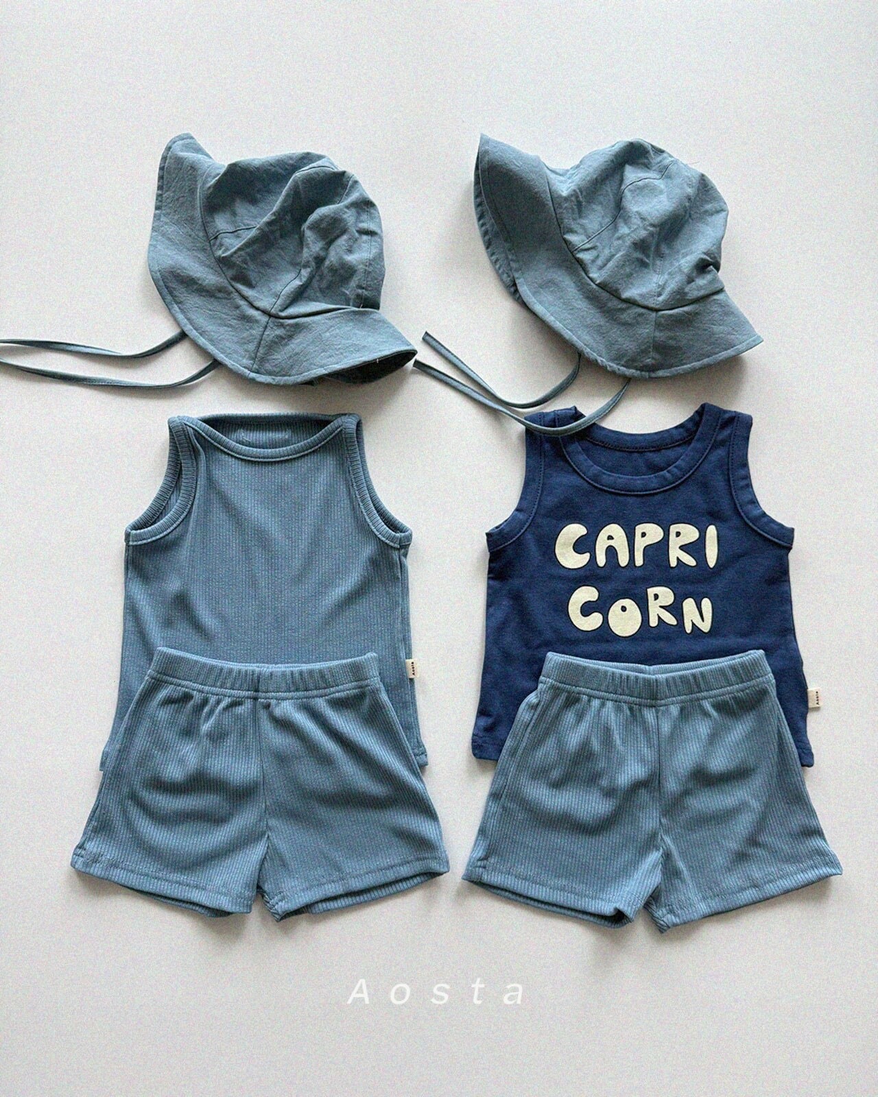 【在庫あり】韓国子供服 / AOSTA / Capricorn String T / ノースリーブ *L*
