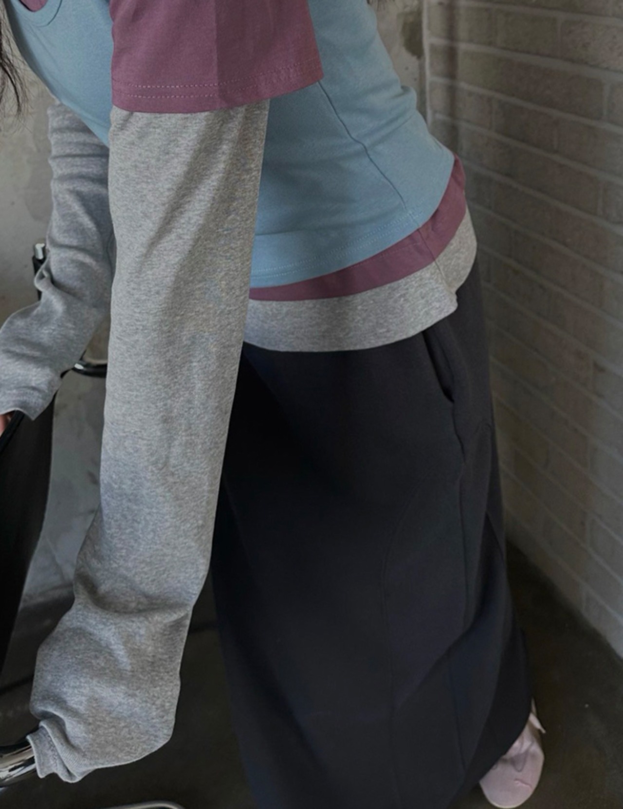 【新作5％OFF・3日間】Tulip Sweat Skirt_3colors