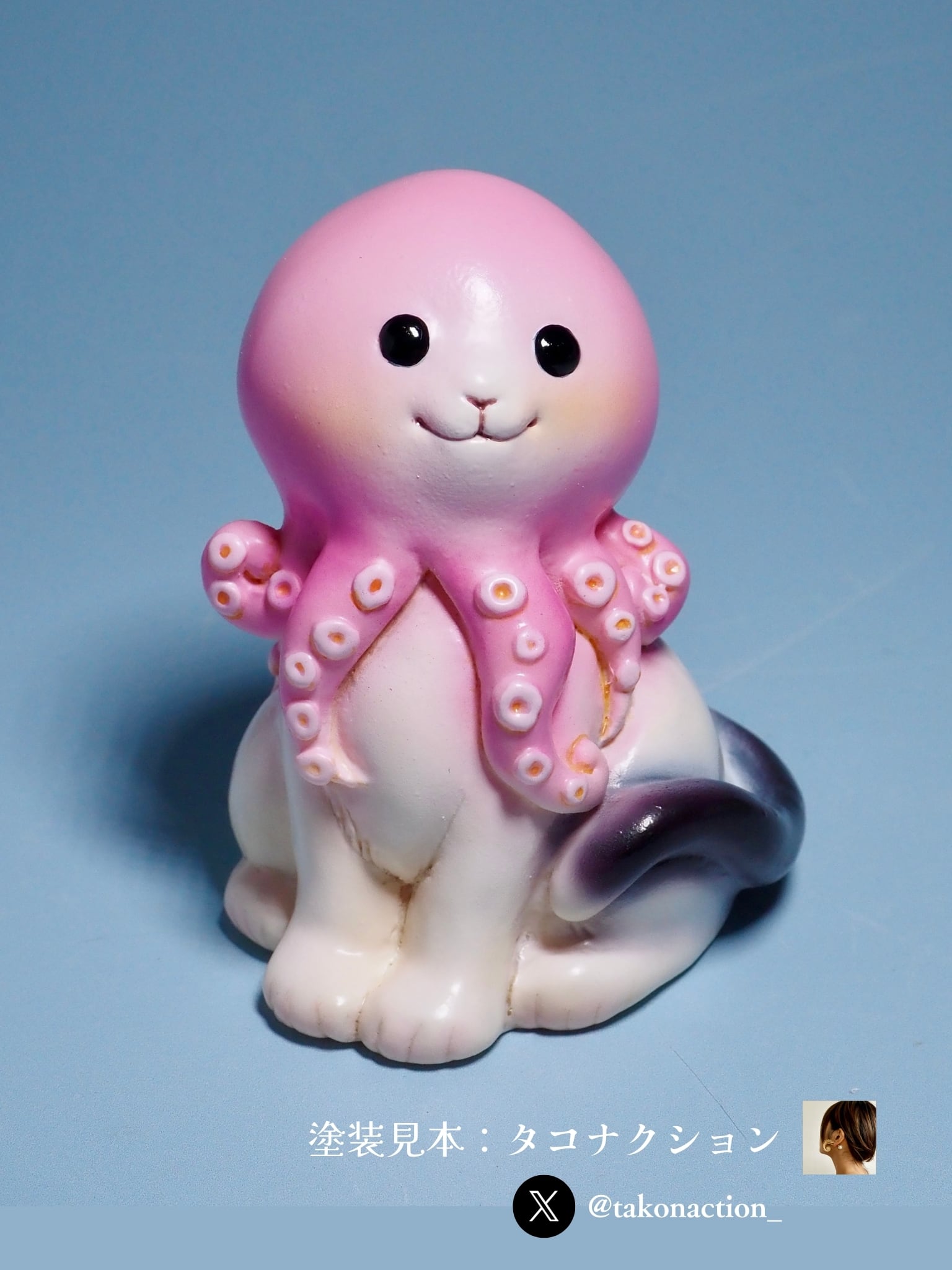たこにゃん | タコナクション｜本物のタコを型取りしたアクセサリー