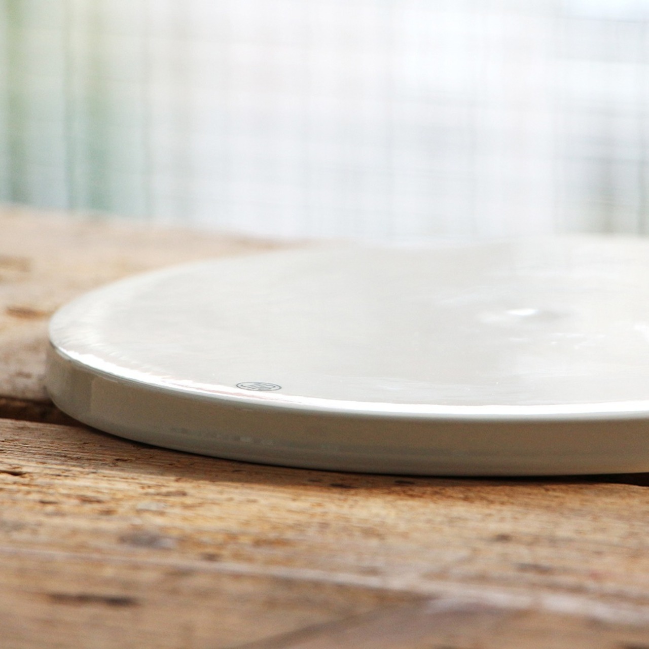 JIPO Round Slate “Large”/スレート/セラミック/陶器/電子レンジ・食洗機・オーブン使用可