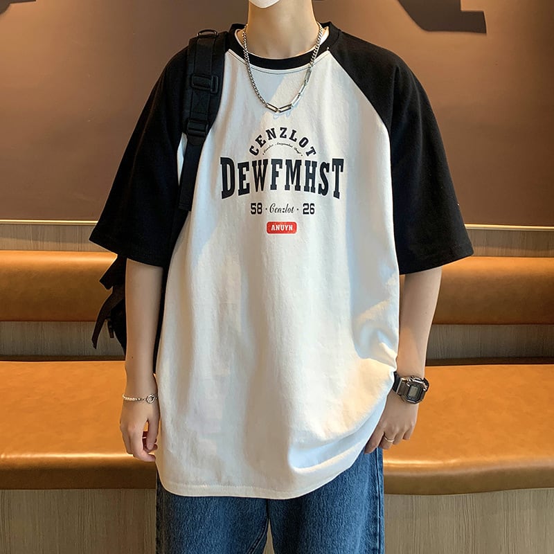 ラグラン半袖シャツ el0614