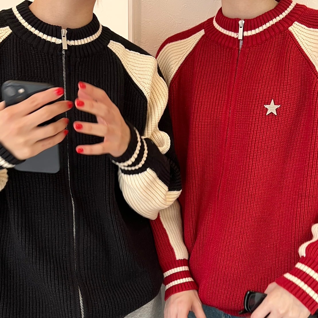 lanan select /ジップニットブルゾン_LN01747 ジップニットブルゾン_LN01747 | lanan(ラナン)