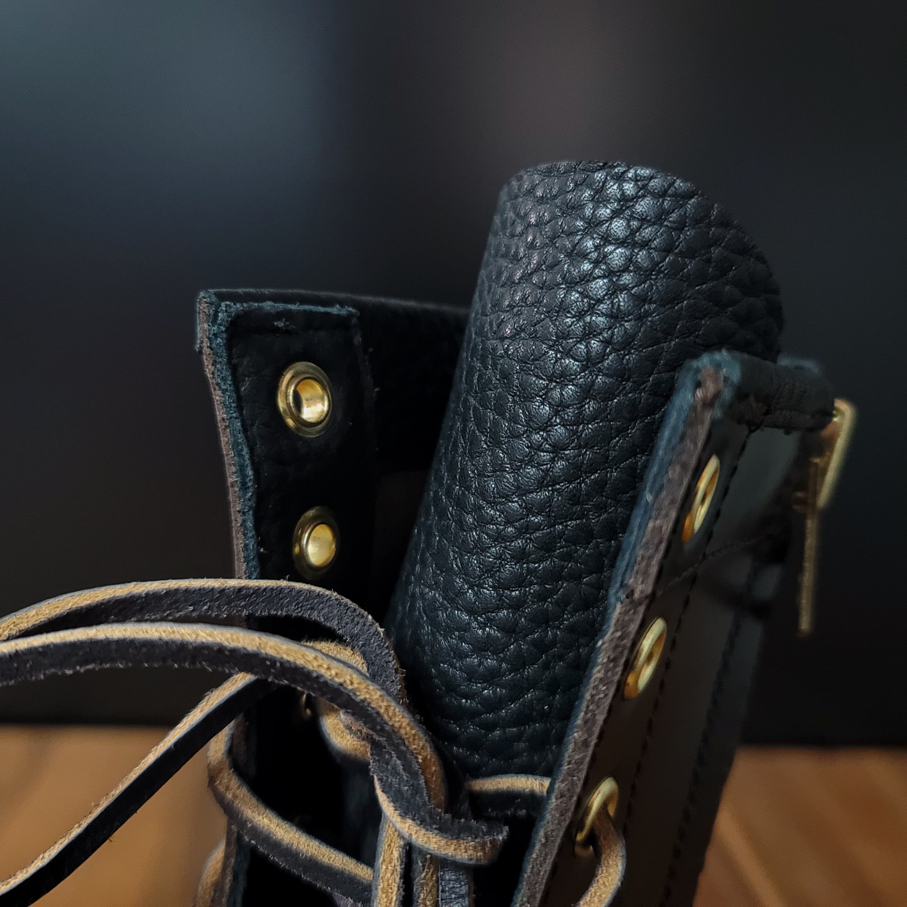 SPPN 8in LACE-UP BOOTS BLACK OLIVE TUMAZ | Backflow
