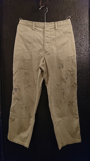 BOWWOW "30s ARMY TROUSERS DUSTY"