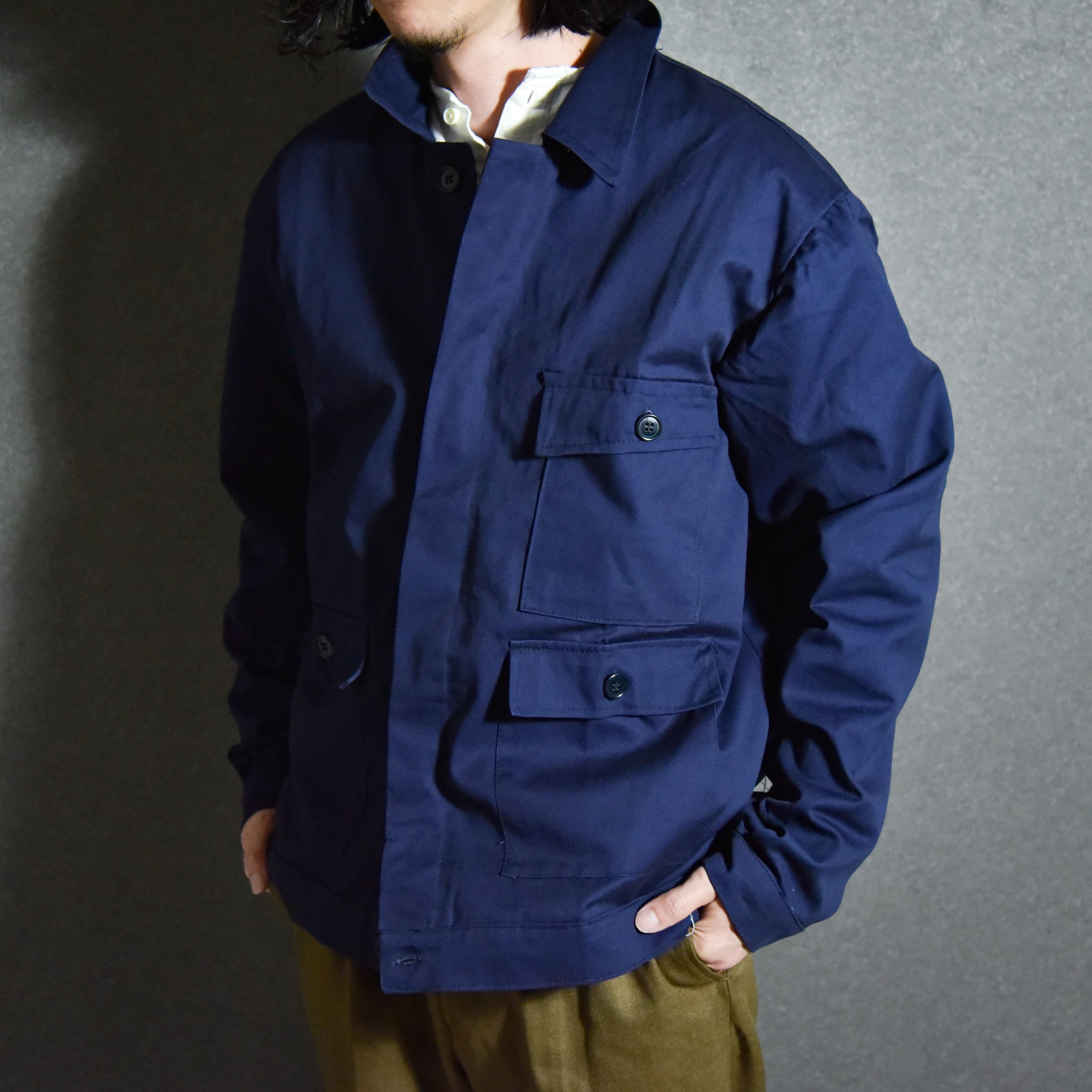 DEAD STOCK】Italian Army Work Jacket イタリア軍 ワークジャケット