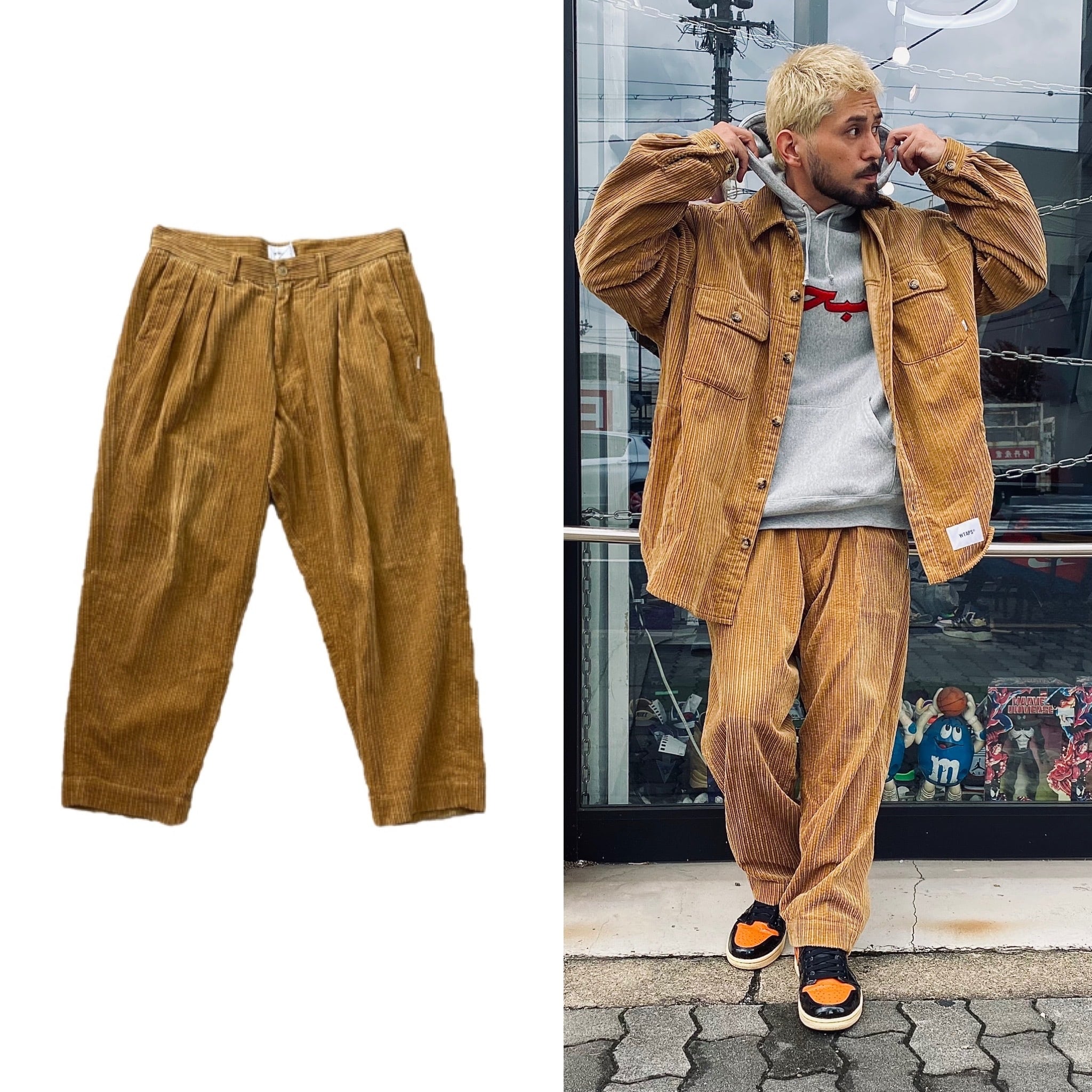 21AW WTAPS TUCK 02 TROUSERS CORDUROYその他