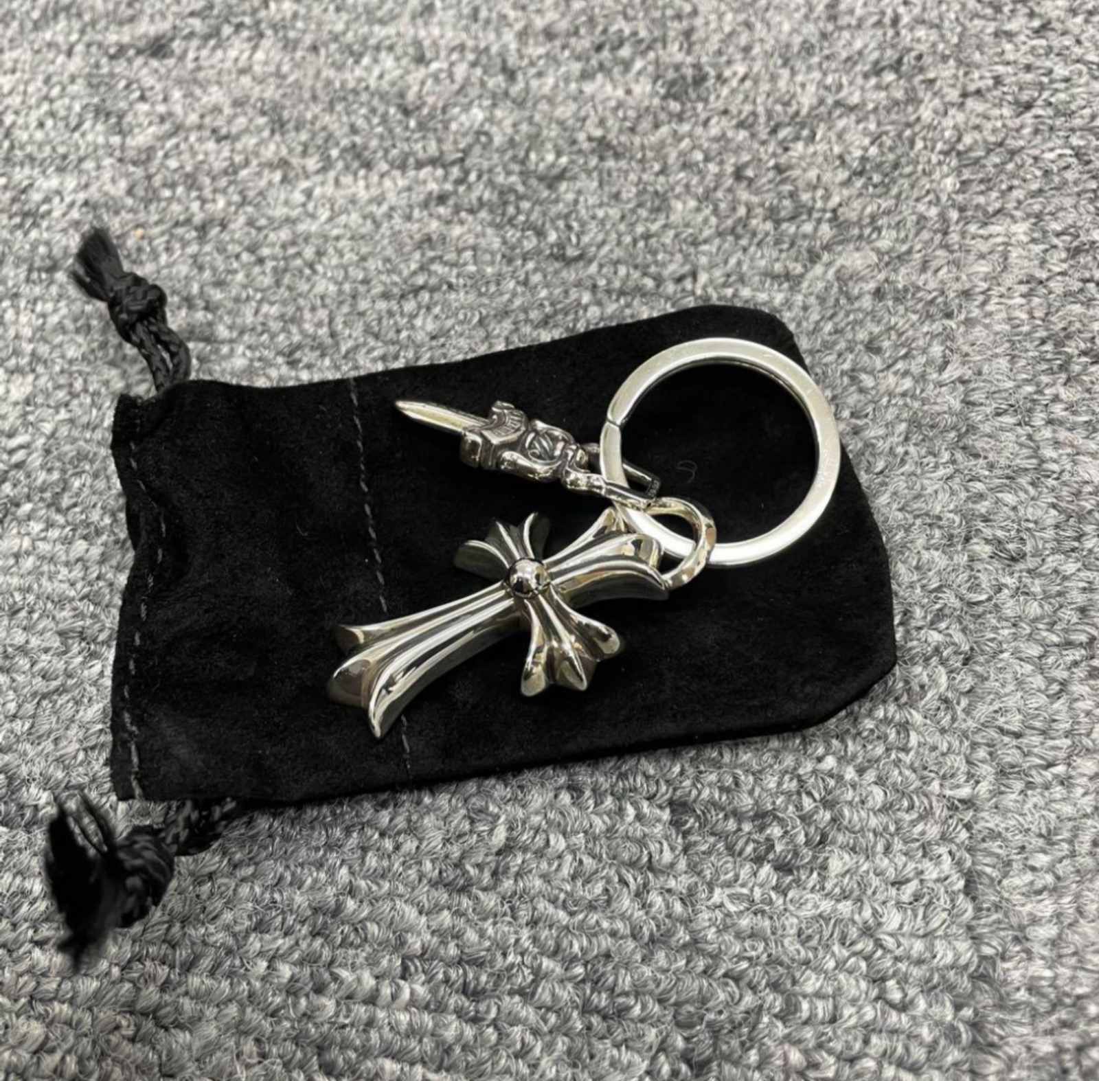 CHROME HEARTS クロムハーツ RNG&No5 DGGR キーリング#5ダガー CHROME HEARTS クロムハーツ RNG&No5 DGGR キーリング#5ダガー