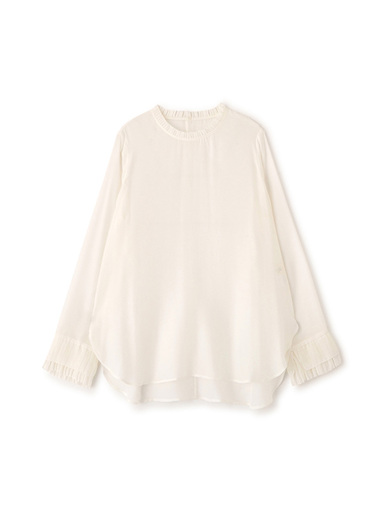 ETRE TOKYO SANTE カフプリーツシャツ