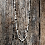 Facet Ball Chain Necklace(45cm)