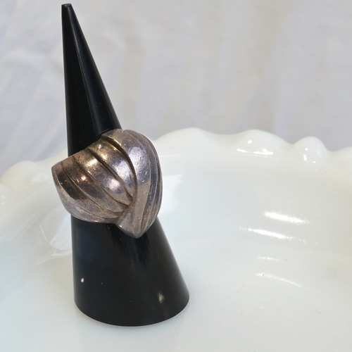 【USED】甲冑 デザイン シルバー リング