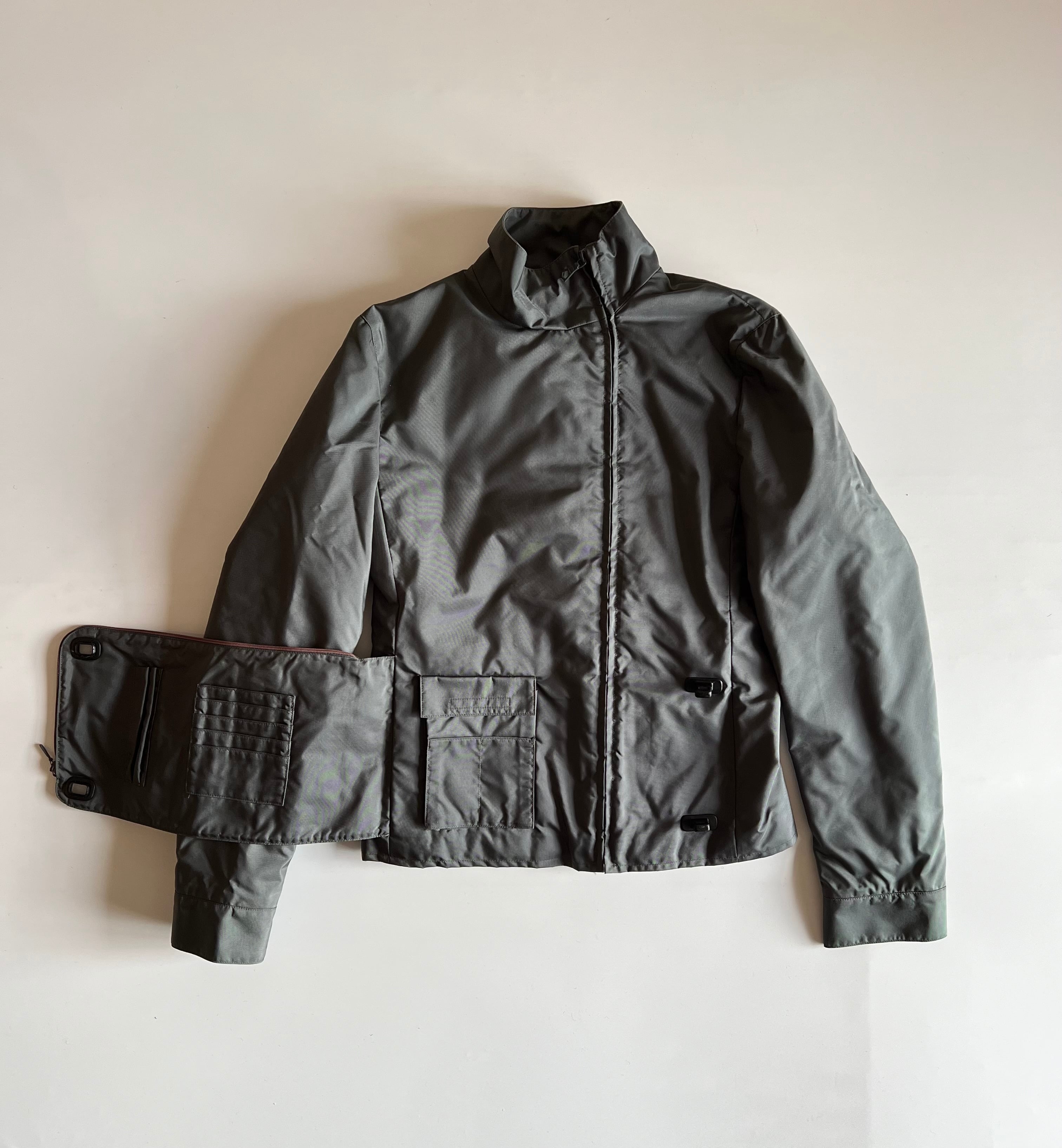 AW1999 MIU MIU NYLON JACKET | triptraproll AW1999 MIU MIU NYLON JACKET | triptraproll