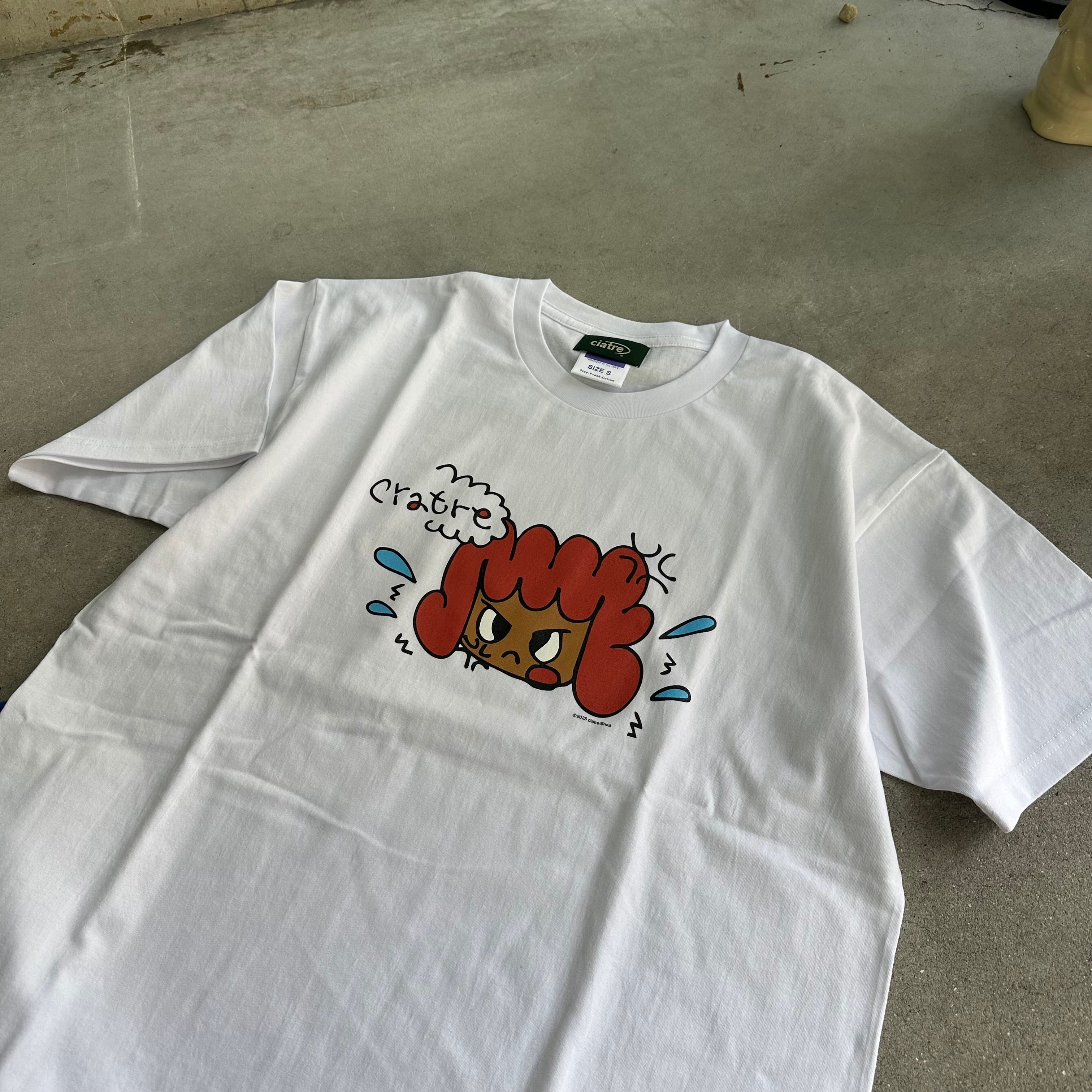 ciatre Tｼｬﾂ レア ciatre by SHEA angry shea tee S/S | 2025 ciatre