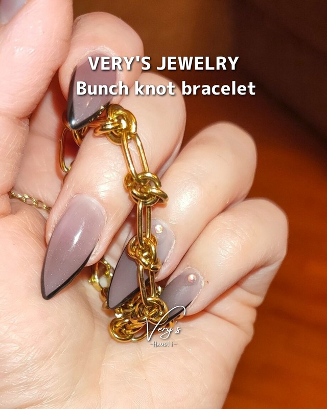 Bunch knot bracelet【Very's Jewelry】