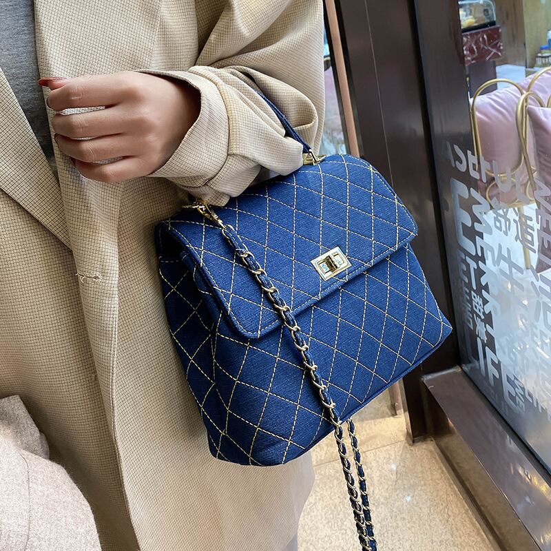 スタイルオータムウィンターシングル 秋物 冬物 スクウェア 手作りハンドバック76717909350