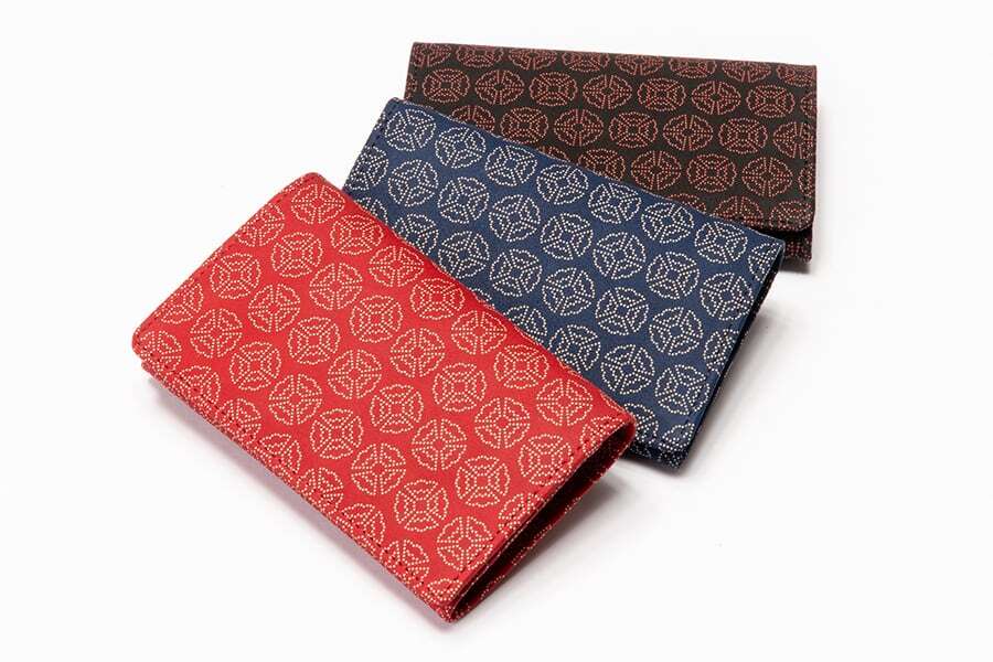 富士山ビュー特急オリジナル印伝名刺入れ 富士急のりもの百貨店