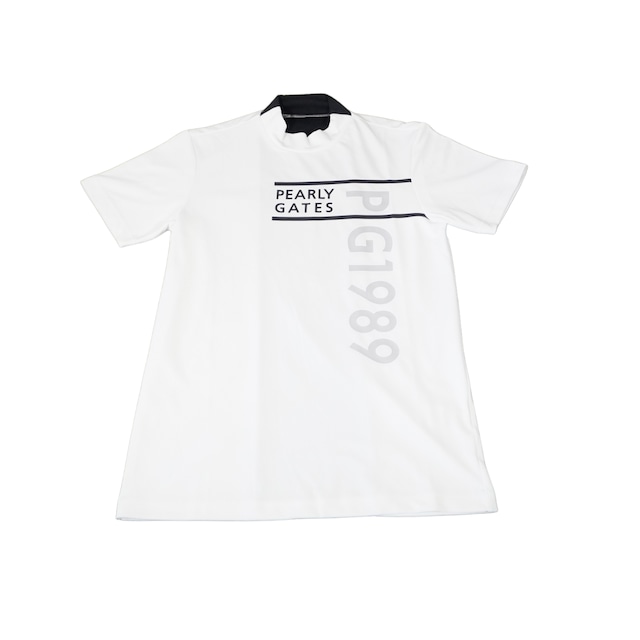 パーリーゲイツ ストレッチダンボール 半袖ハイネックカットソー<Relaxシリーズ> 商品番号 0534167405 DETAILS ¥ 18,700(税込)