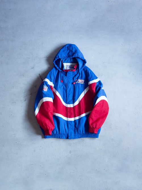 "NFL PRO LINE by APEX ONE" '90s vintage NY Giants padded jacket