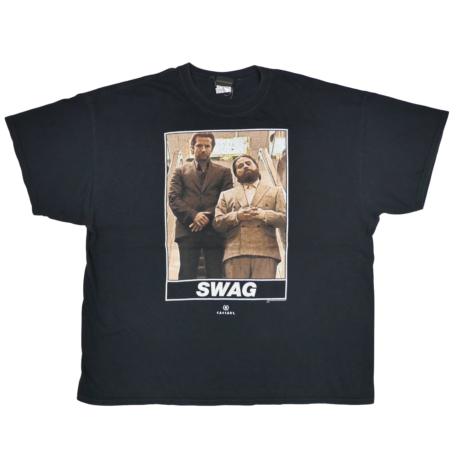 USED【2XL】Movie The Hangover SWAG Tee / Caesars ©2014