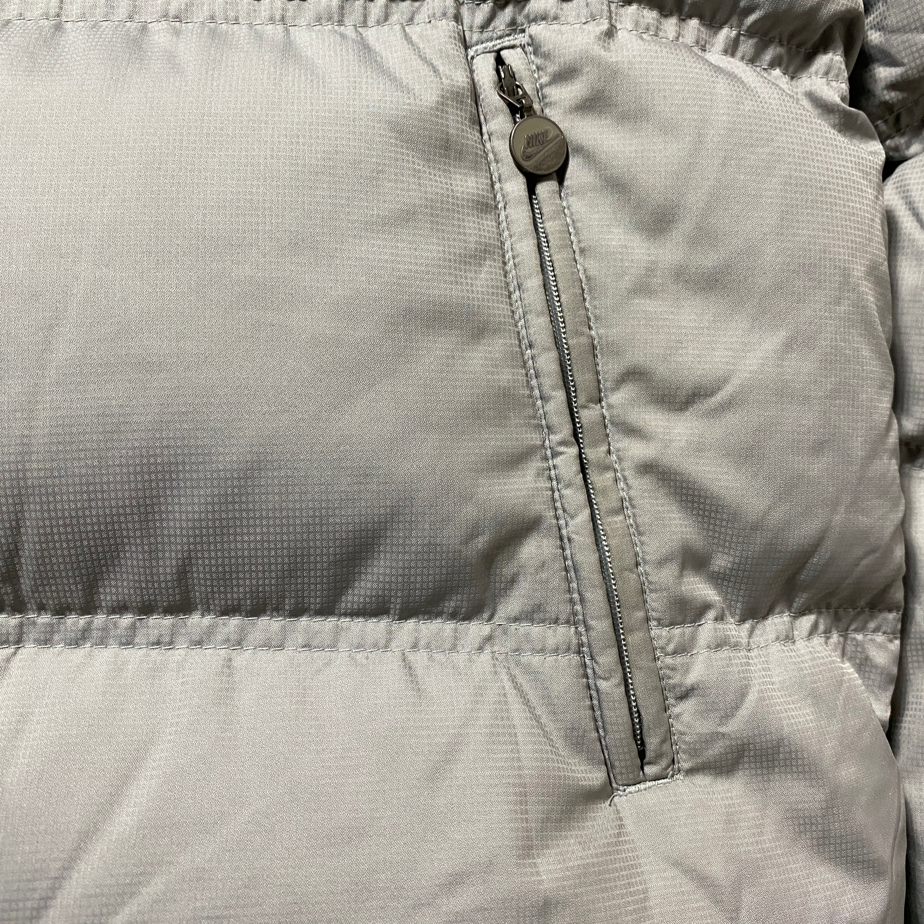 00's NIKE ナイキ リバーシブル スウォッシュ 刺繍ロゴ ダウン