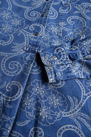 KENZO JEANS 80s denim pull-over