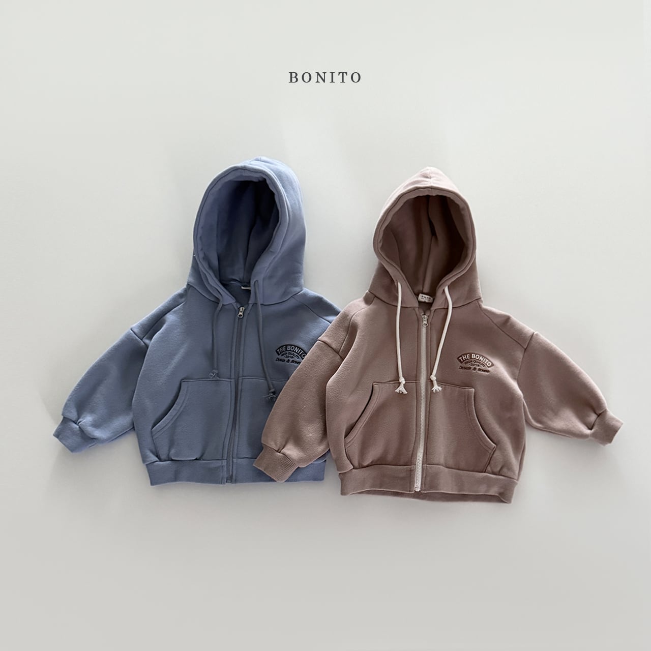 winter cut-out hooded zip-up【BONITO】※12月下旬〜1月上旬発送予定