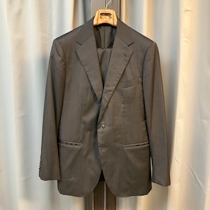 UNITED ARROWS "BROWN SOLARO" WOOL/SILK SUIT 日本製