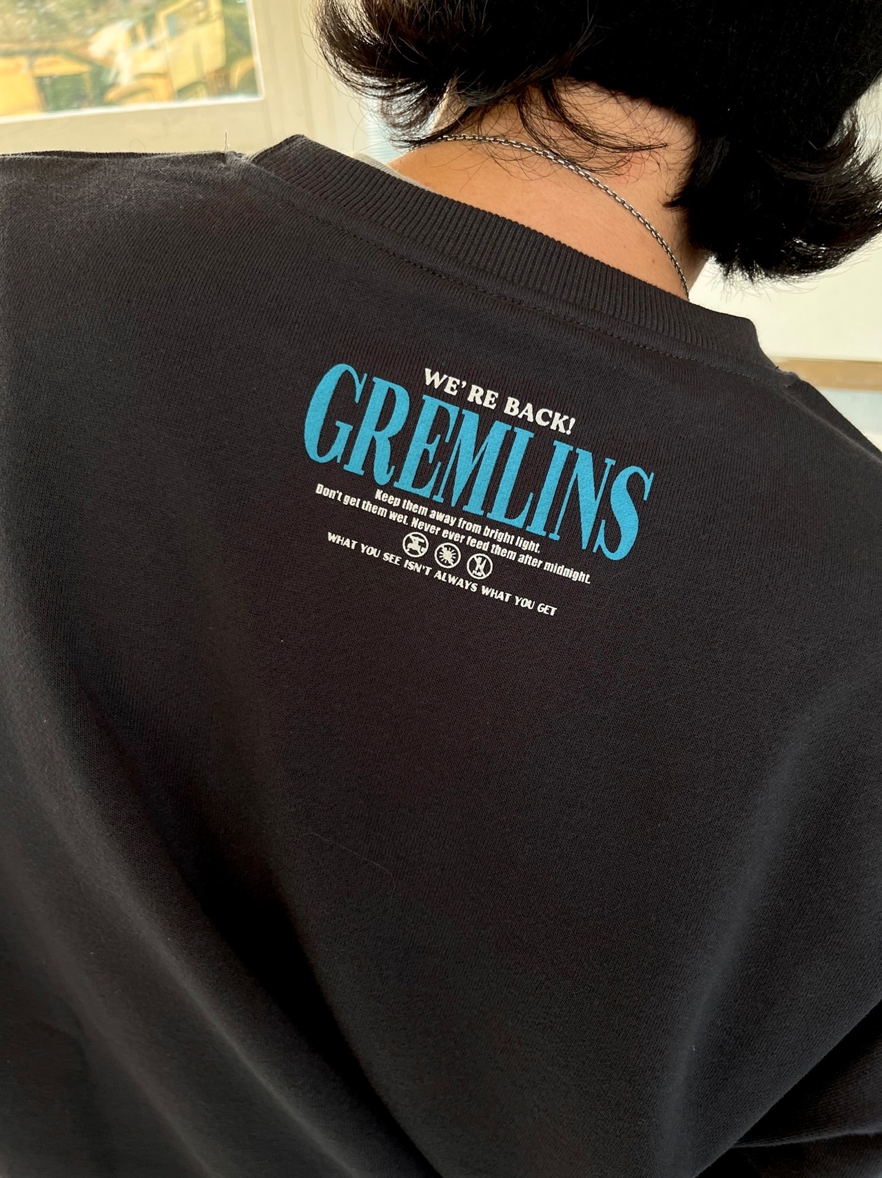 [Gremlin] Photo printSW／charcoal