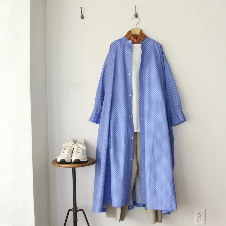 the last flower of the afternoon 明滅する風景 Rectangle dress(レクタングルドレス)