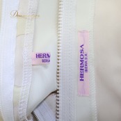 【フラメンコ衣装】アイボリー HERMOSA IBERIA エルモサ イベリア 上下セット ツーピース セットアップ ボランテ ドット 水玉