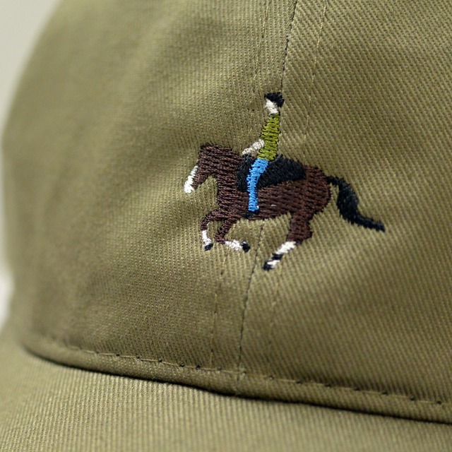 《草原を馬と駈ける》コットンツイルキャップ