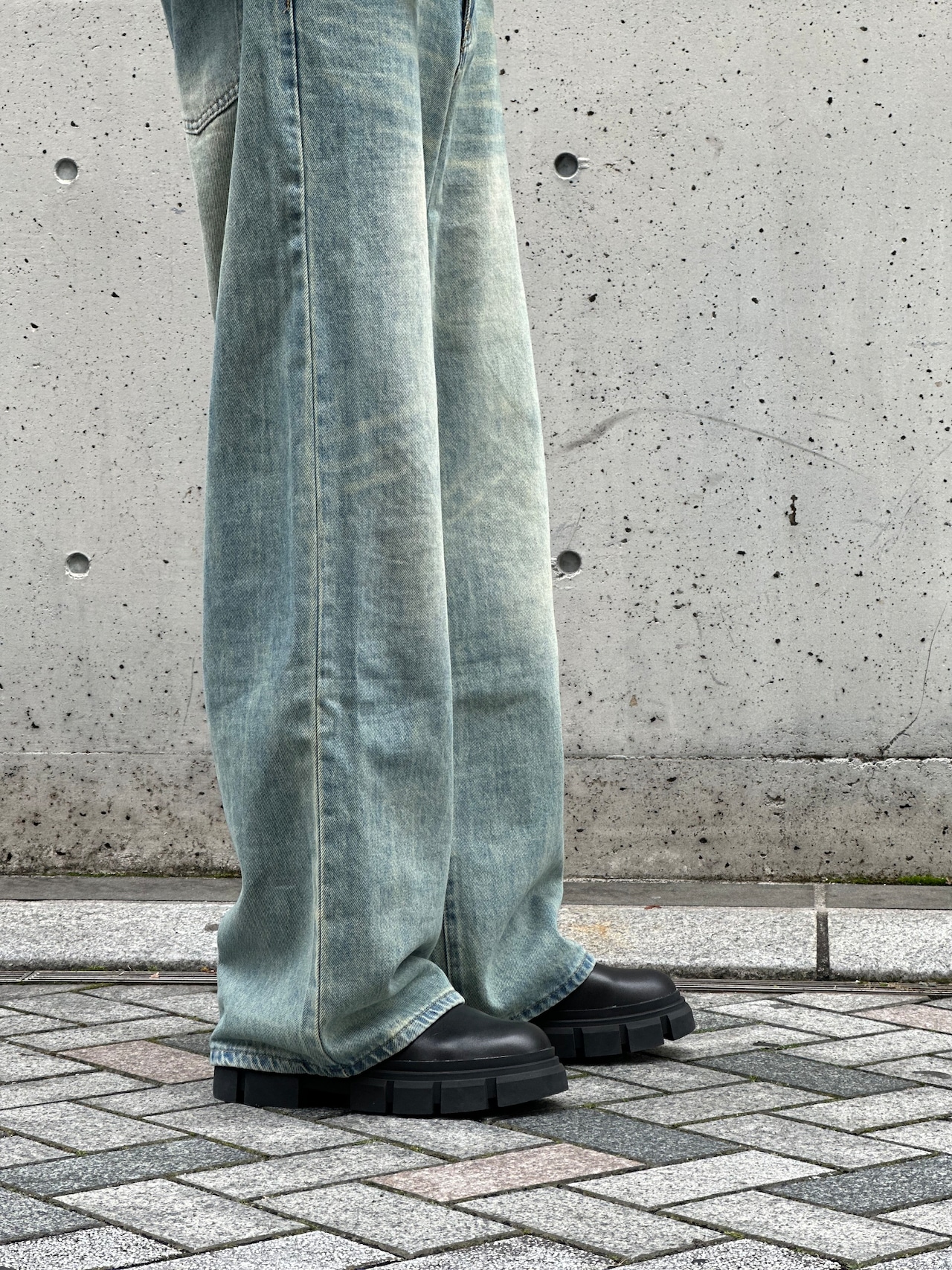 Chunky Side Gore Boots