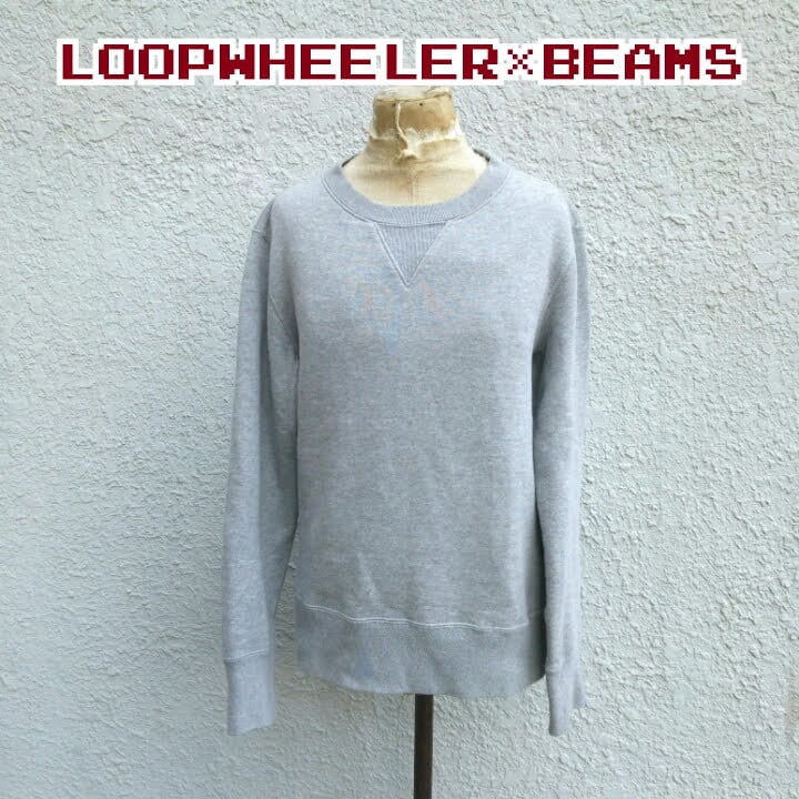 LOOPWHEELER ループウィラー BEAMS PLUS 両V スウェット