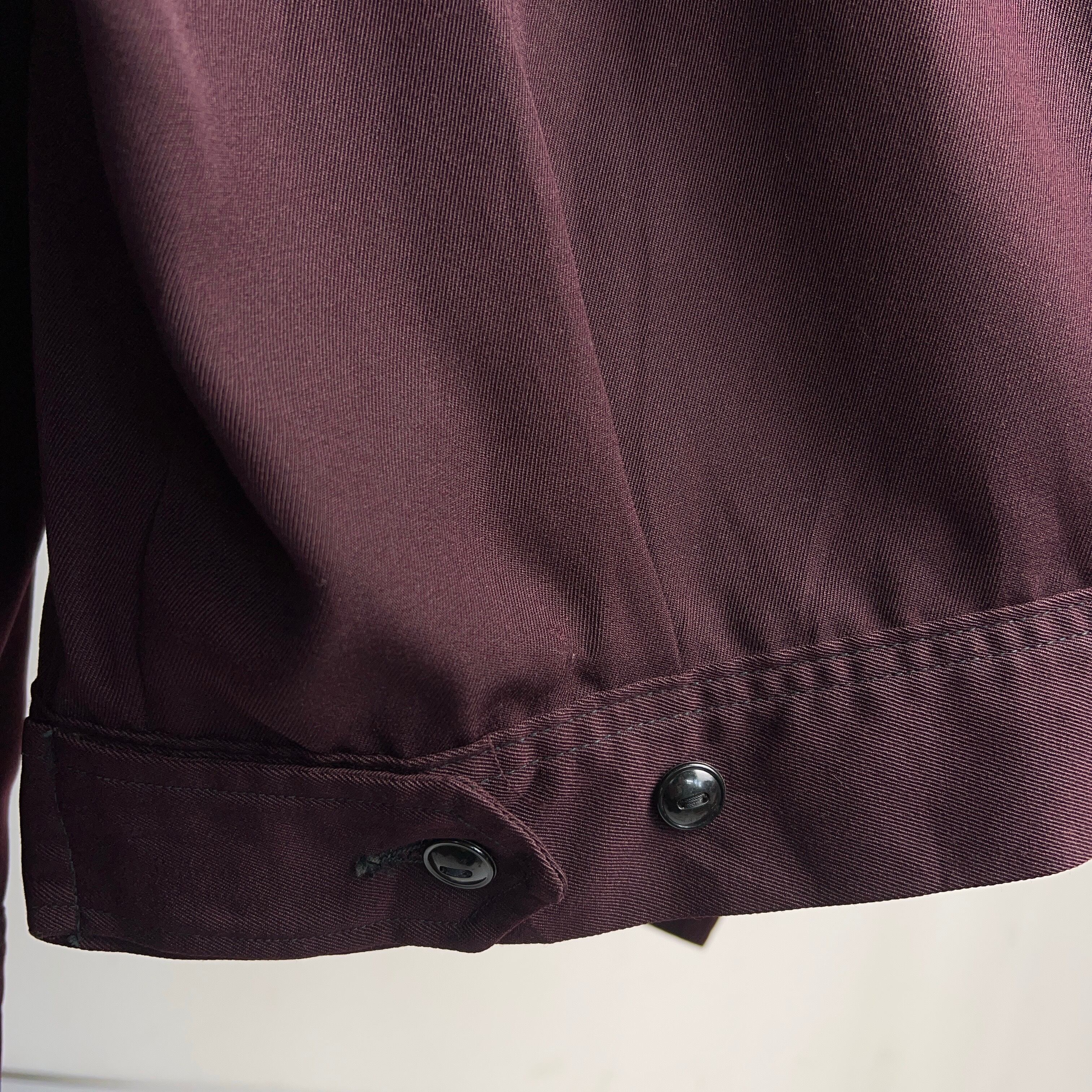 1960's WOOL GABARDINE WORK JACKET 60年代 ウールギャバジンワーク 1960's WOOL GABARDINE WORK JACKET 60年代 ウールギャバジンワーク