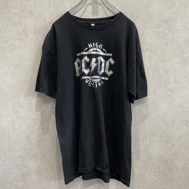 スタッフイチオシ バンドT 半袖Tシャツ T-shirt  ACDC AC/DC  L ブラック
