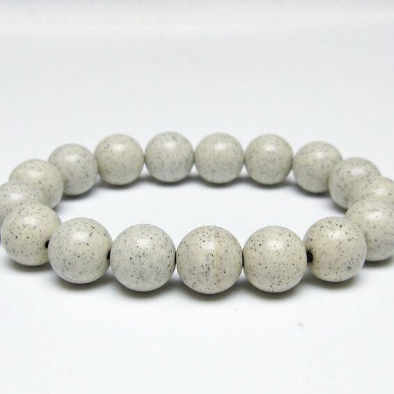 北投石 ブレスレット 12mm 一点物 メール便可 111-50134