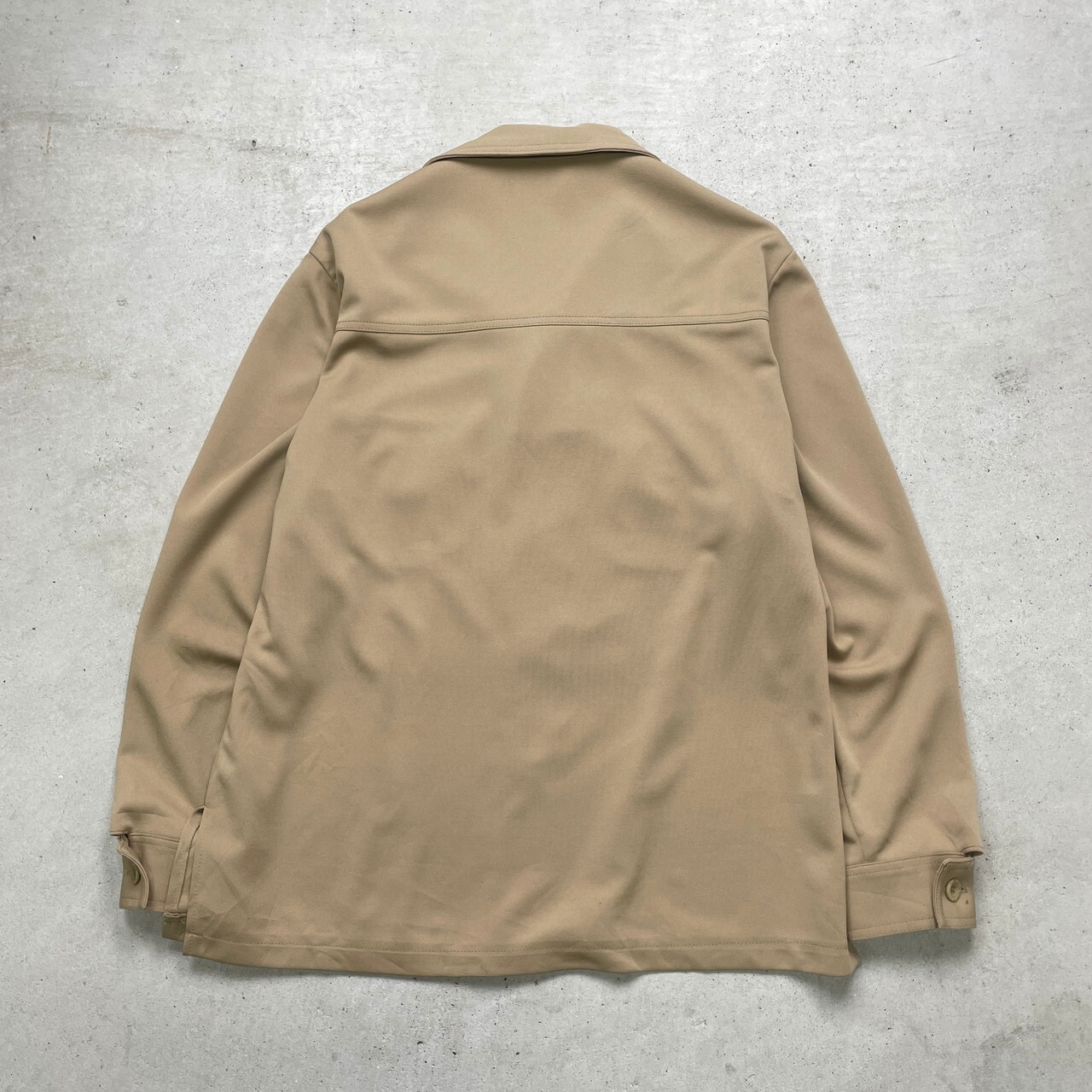 70年代 USA製 HAGGAR オープンカラージャケット メンズXL相当 古着 70s 