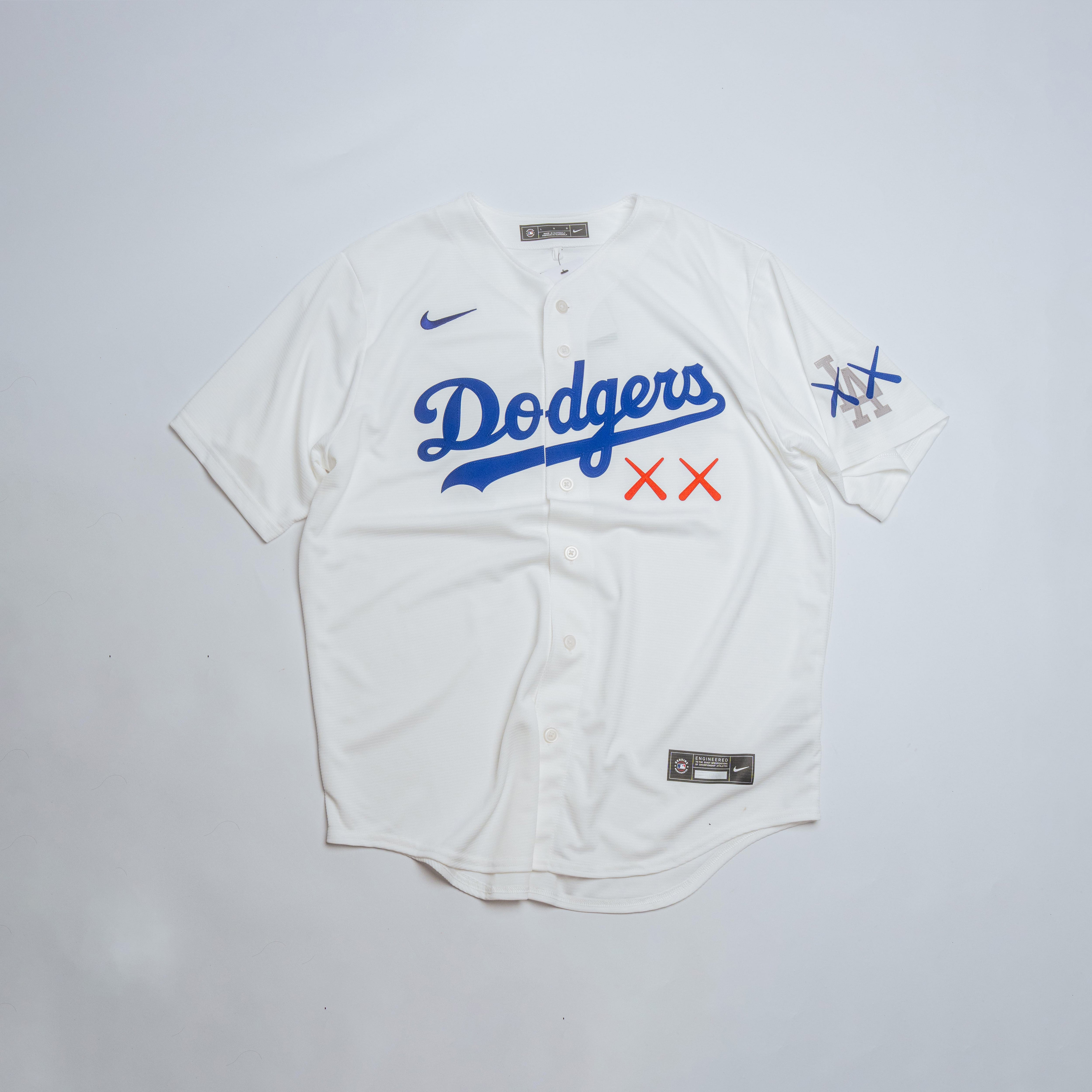 Fanatics x KAWS Baseball Jersey Los Angels Dodgers | samples2019