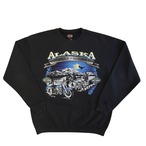 HARLEY-DAVIDSON / ALASKA Sweatshirt / Double Sided Print / M / Made in Mexico