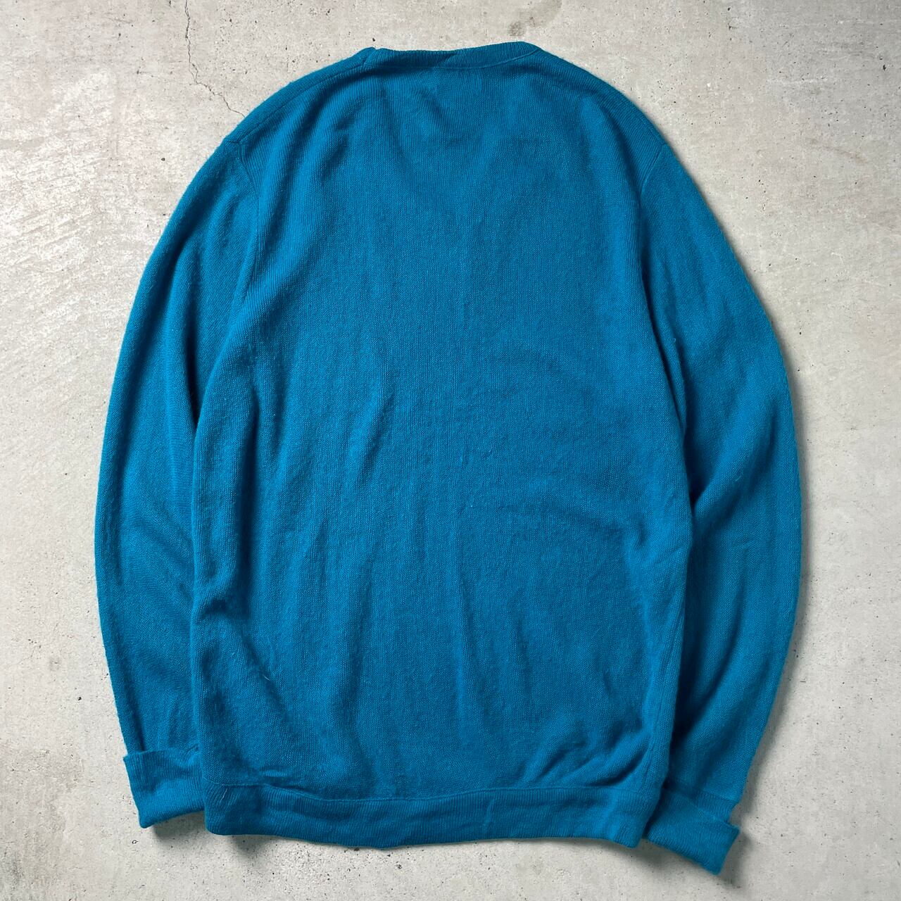 80年代 IZOD LACOSTE アイゾッド ラコステ アクリルニットセーター V 