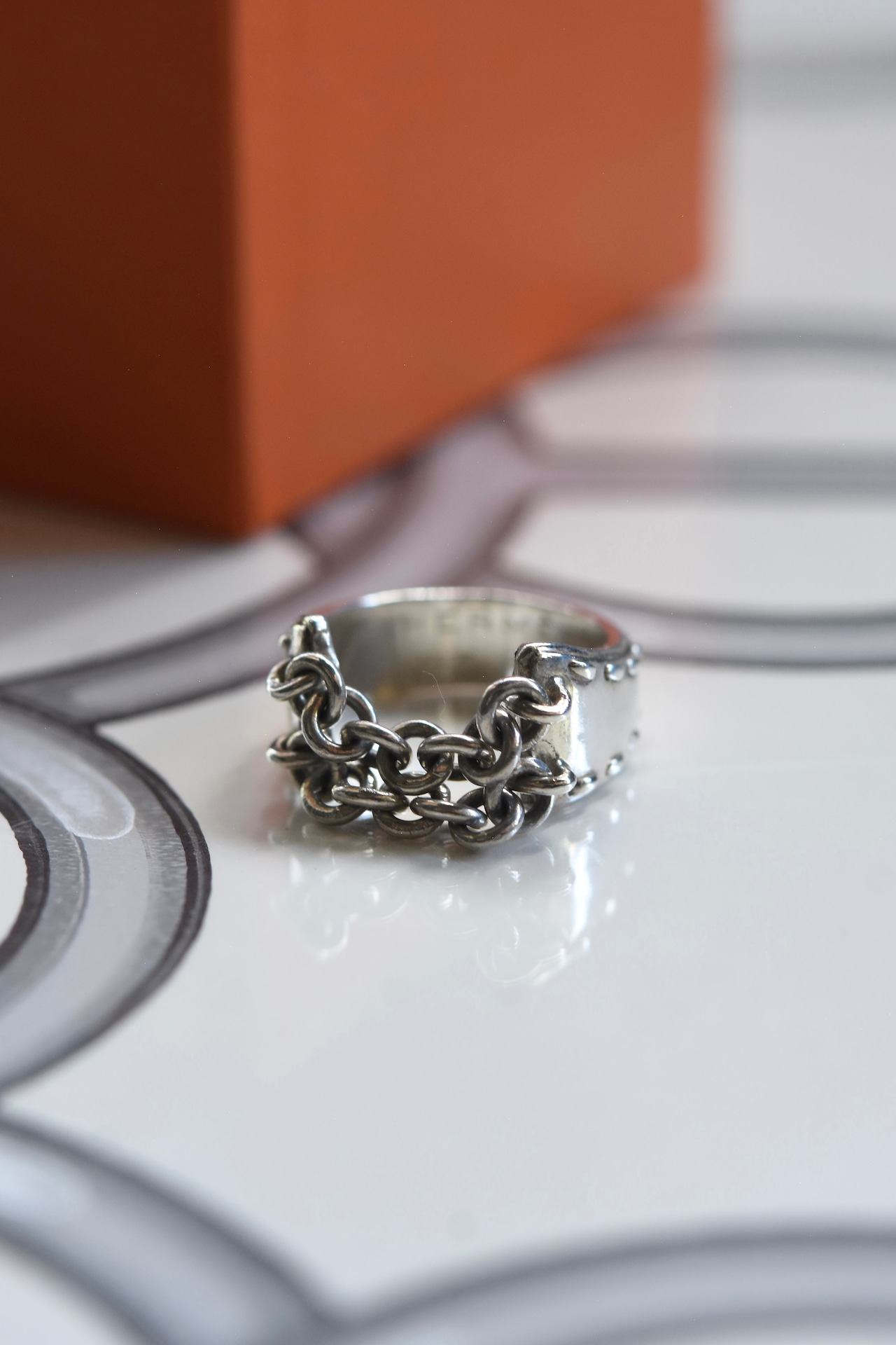IORI/"HERMES" ring/Mexico chain
