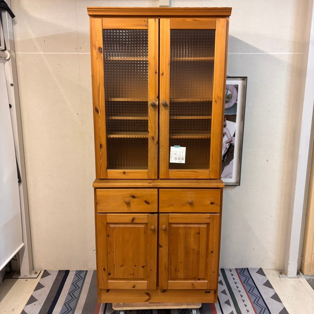 【リサイクルストアスターズ城西店】 【中古品】食器棚 レンジボード 鹿児島リサイクルショップリサイクルショップスターズ城西店2025/10/13