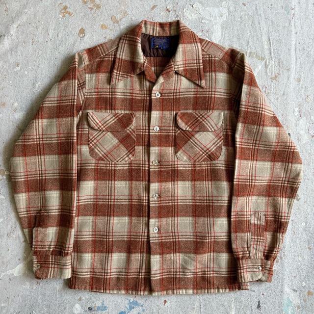 1970s  PENDLETON  Wool Shirts  M　Z253