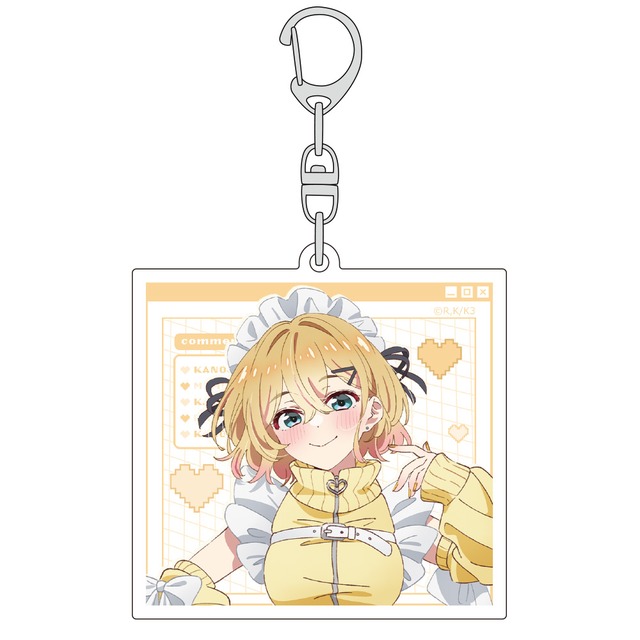 彼女、お借りします 描き下ろしアクリルキーホルダー(七海麻美/ジャージメイド)