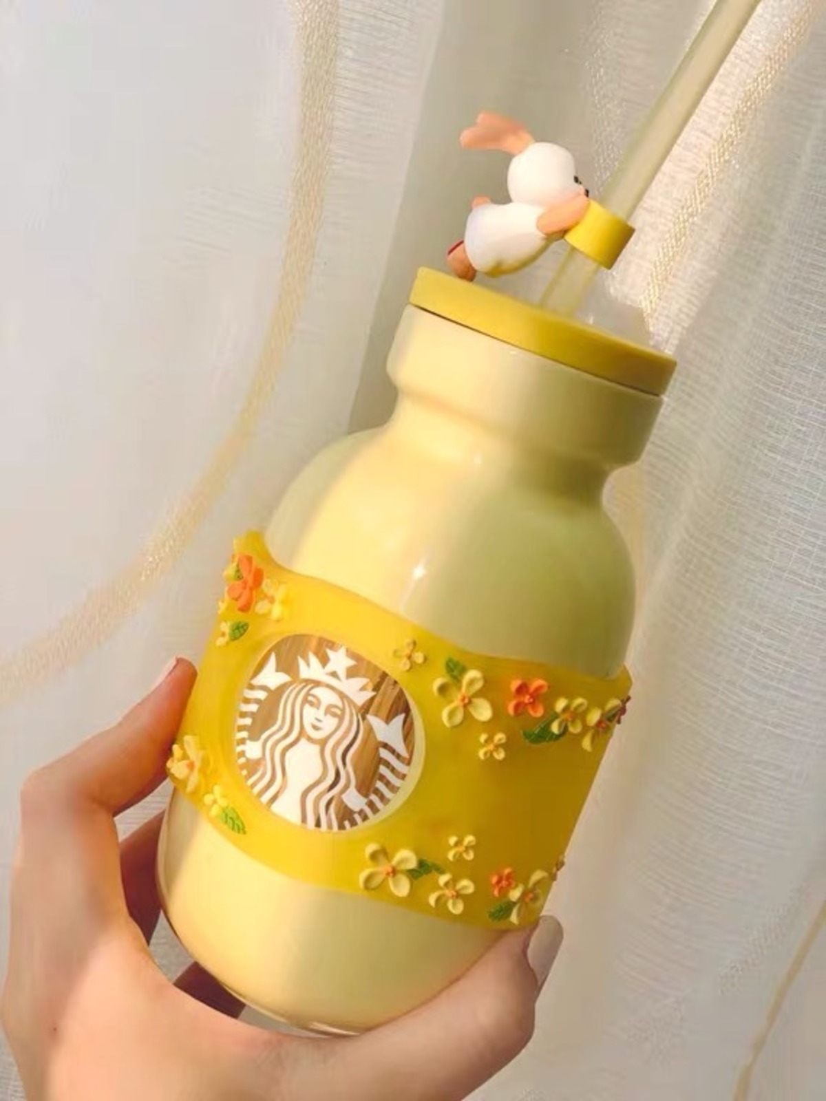 うさぎ 兎 兔 金木犀 マグカップ ストロー タンブラー 台湾 
